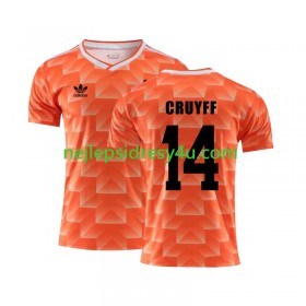 Fotbalový Dres Nizozemsko Cruyff 14 Retro Domácí 1988